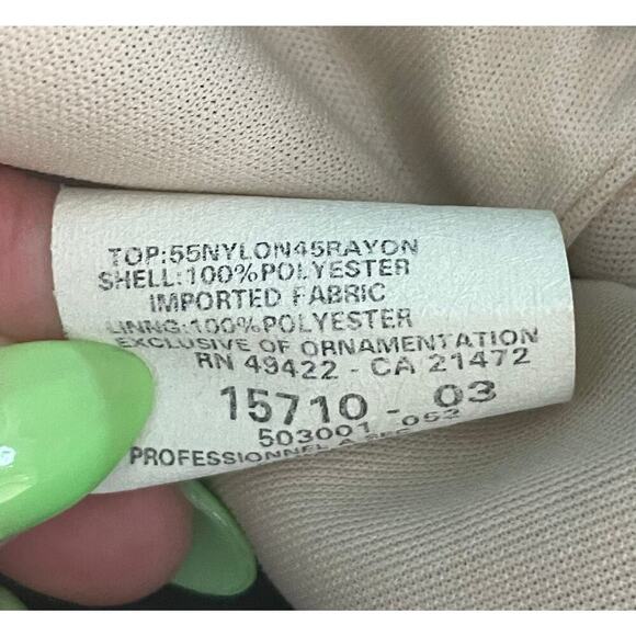 Scott McClintock Black Satin Maxi Dress Size 4 Formal Prom Wedding Cocktail - Picture 15 of 15